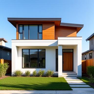 Moderna dvospratna porodična kuća